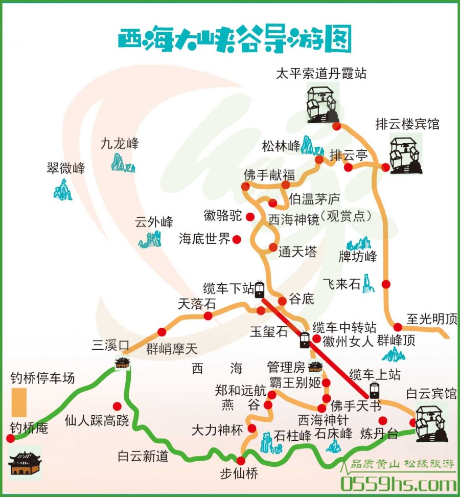 2024黄山「西海大峡谷」怎么玩?徒步游西海,打卡网红小火车